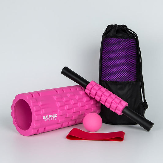 Galenix 5-in-1 Foam Roller Kit — Targeted Relief & Portability